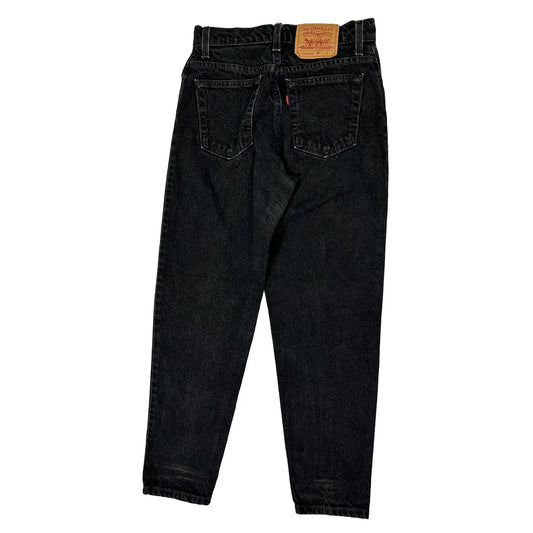 550 Levis Jeans - 28W UK 8 Black Cotton