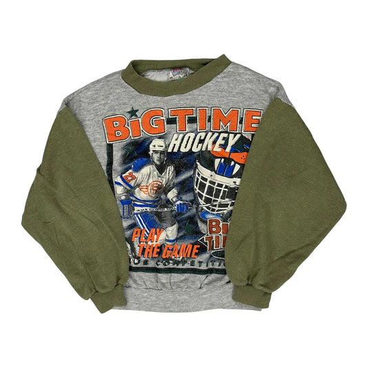 Age 5 Unbranded Graphic Sweatshirt - XS Green Cotton