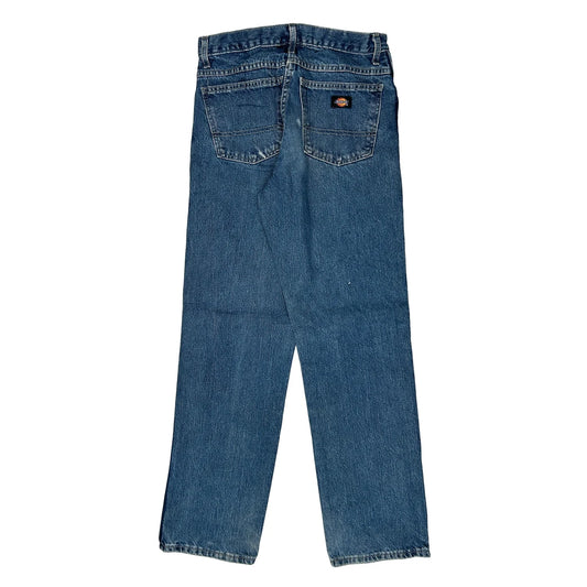 Dickies Jeans - 30W 34L Blue Cotton