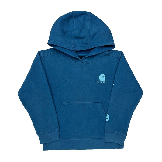 Vintage Age 6 Carhartt Hoodie - Small Blue Cotton
