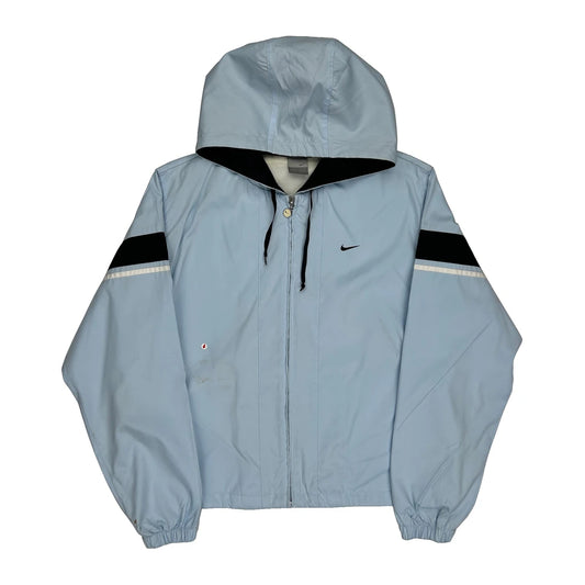 Nike Windbreaker - 2XL Blue Polyester