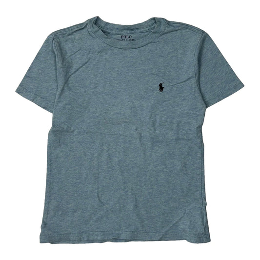 Age 7 Polo By Ralph Lauren T-Shirt - Small Blue Cotton