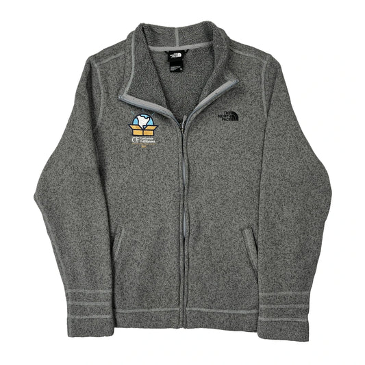 Vintage The North Face Fleece Jacket - 2XL Grey Polyester