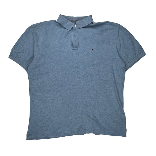Tommy Hilfiger Polo Shirt - 2XL Blue Cotton