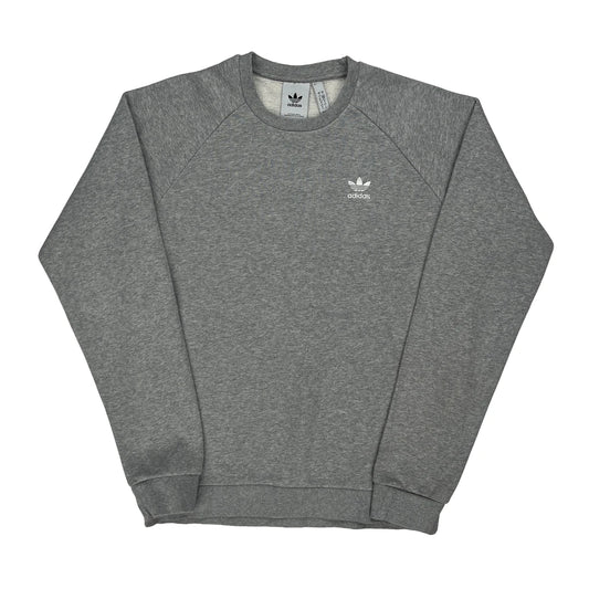 Adidas Sweatshirt - Small Grey Cotton