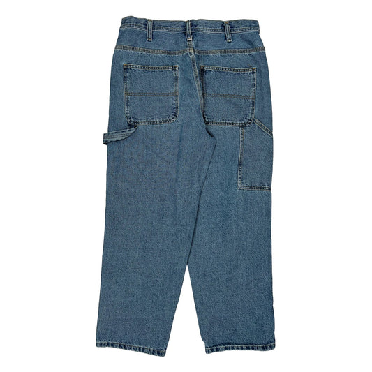 Unbranded Carpenter Jeans - 32W 30L Blue Cotton
