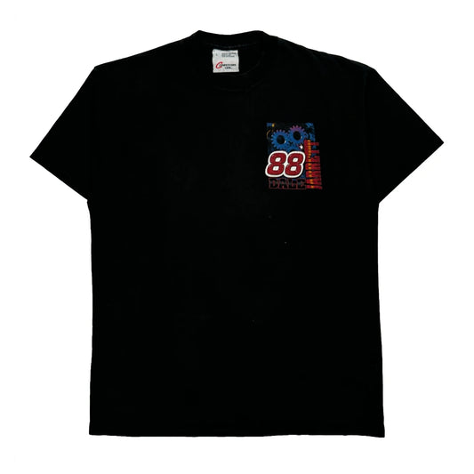 Dale Jarrett Competitors View Nascar T-Shirt - Large Black Cotton