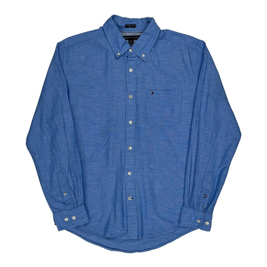 Tommy Hilfiger Shirt - Medium Blue Cotton