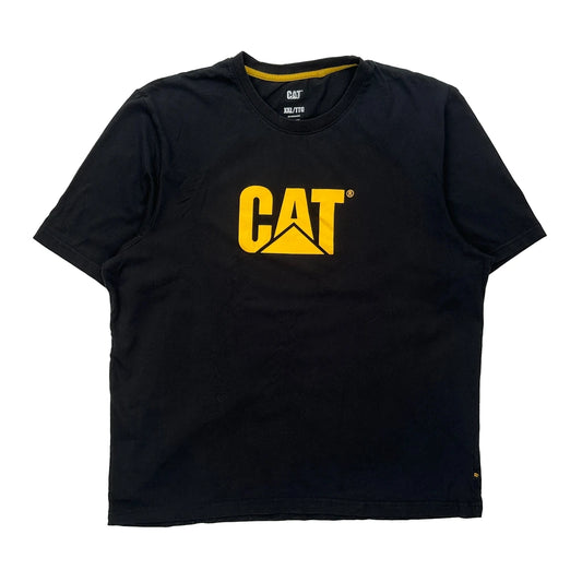 Cat T-Shirt - 2XL Black Cotton