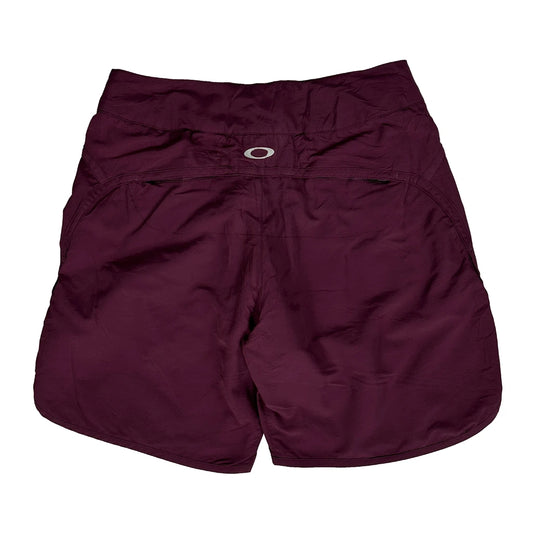 Oakley Shorts - 28W 9L Burgundy Polyester
