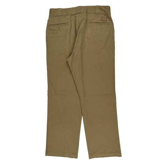 Dickies Trousers - 31W 30L Khaki Cotton