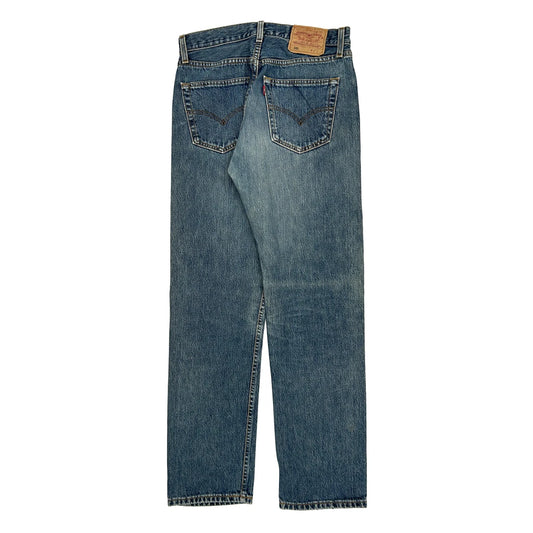 501 Levis Jeans - 30W 31L Blue Cotton