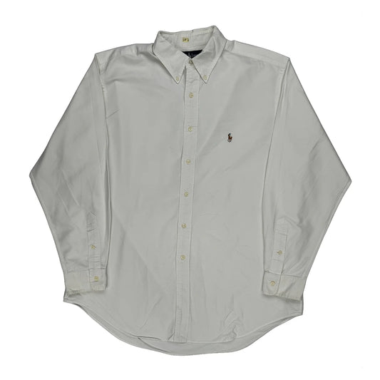 Ralph Lauren Shirt - Large White Cotton