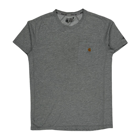 Carhartt T-Shirt - Small Grey Cotton