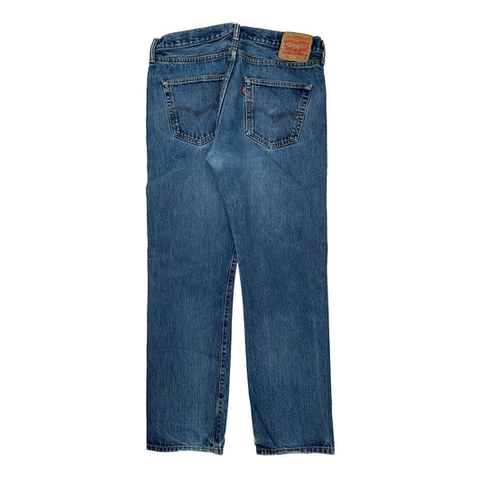 501 Levis Jeans - 34W 30L Blue Cotton