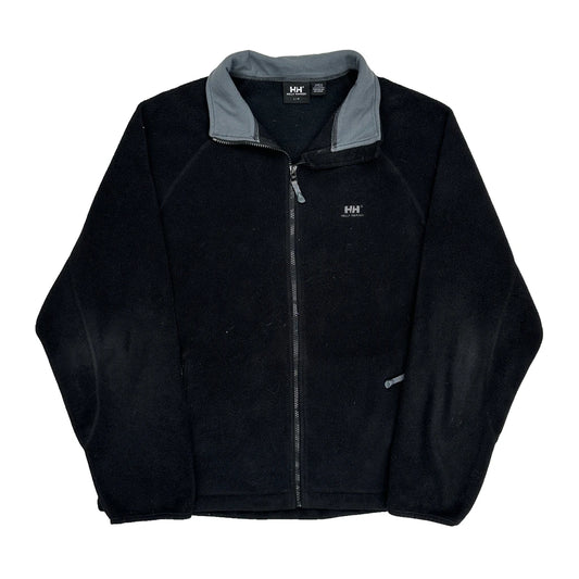 Helly Hansen Fleece Jacket - Large Black Polyester