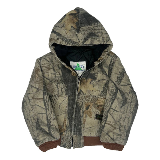 Kids Liberty Camo Jacket - Small Camo Cotton