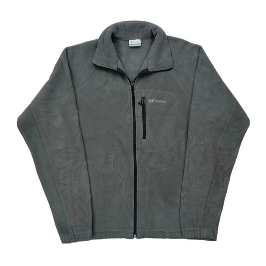 Columbia Fleece Jacket - Medium Grey Polyester