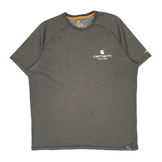 Carhartt T-Shirt - XL Grey Cotton