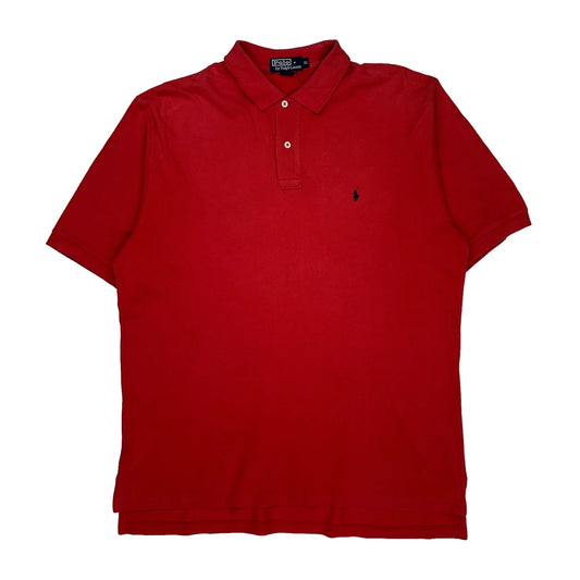 Polo By Ralph Lauren Polo Shirt - XL Red Cotton