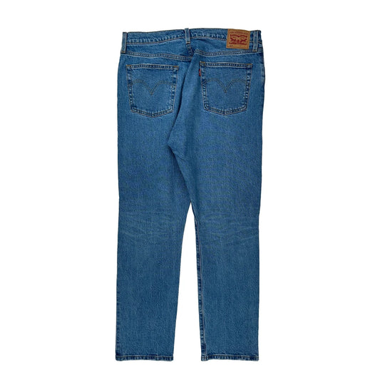 501 Levis Jeans - 34W 29L Blue Cotton
