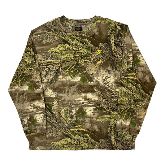 Scent Blocker Long Sleeve T-Shirt - XL Camo Cotton Blend