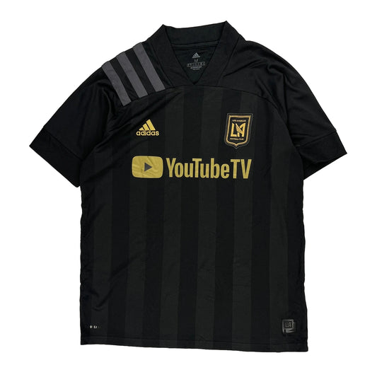 Los Angeles Football Club Adidas Football Football Shirt - Medium Black Polyester