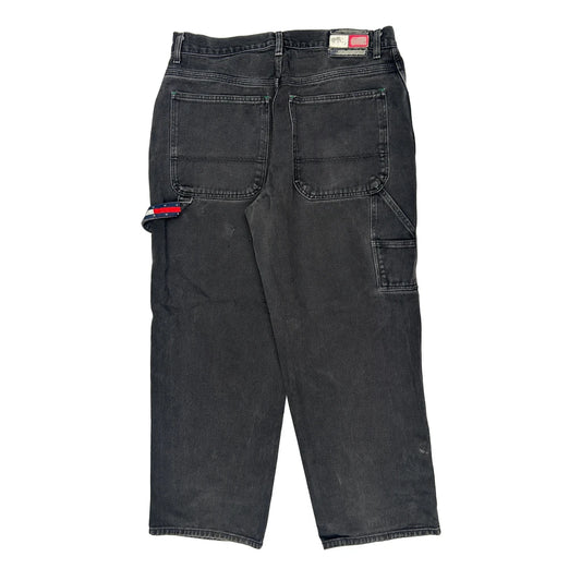 Tommy Jeans Carpenter Jeans - 34W 29L Black Cotton