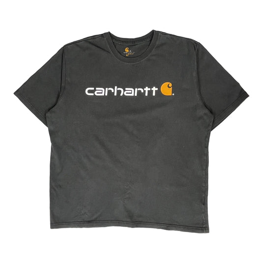 Carhartt Spellout T-Shirt - XL Black Cotton
