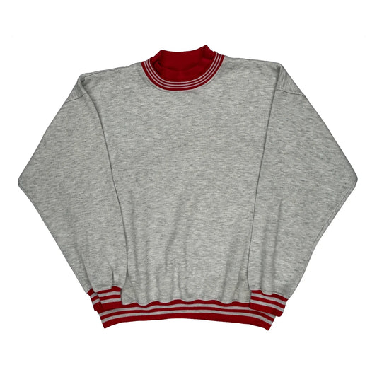 Blank Gear Sweatshirt - XL Grey Cotton Blend