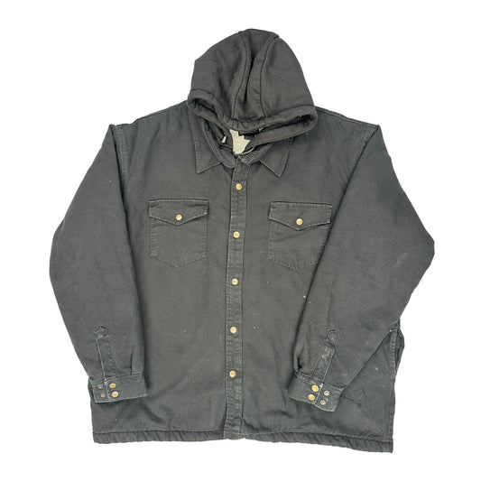 Vintage Dakota Jacket - 2XL Black Cotton