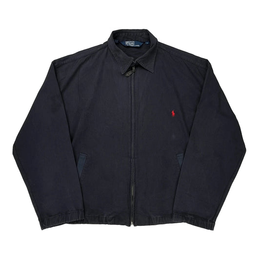 Polo By Ralph Lauren Harrington Jacket - Large Navy Cotton