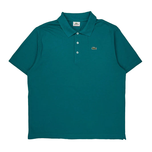 Lacoste Polo Shirt - XL Green Cotton