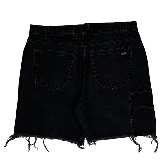 Levis Denim Shorts - 34W 7L Black Cotton