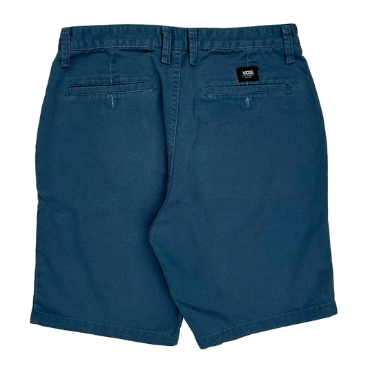 Vans Chino Shorts - 32W 10L Blue Cotton