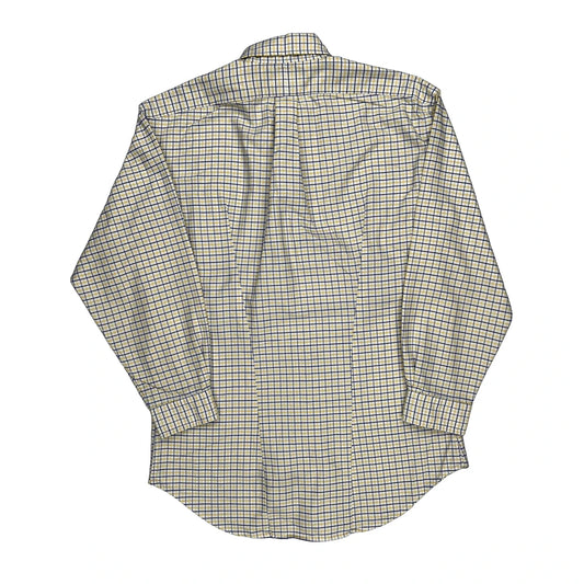 Yarmouth Ralph Lauren Checked Shirt - Large Blue Cotton