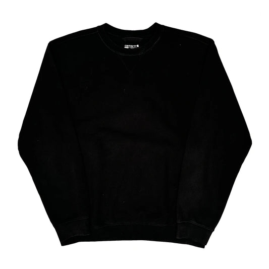Carhartt Sweatshirt - Large Black Cotton