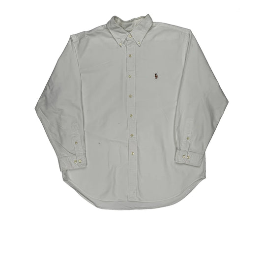 Ralph Lauren Shirt - XL White Cotton