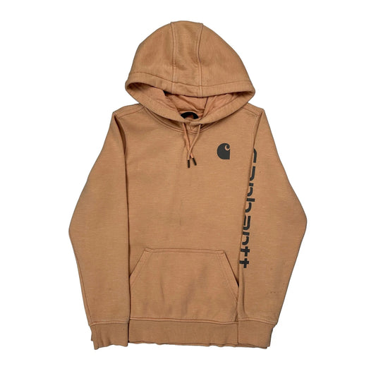 Carhartt Hoodie - Large Beige Cotton