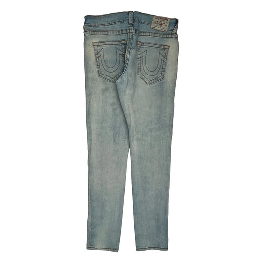 True Religion Skinny Jeans - 34W 34L Light Wash Denim