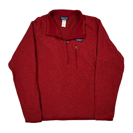 Patagonia Fleece - Large Red Polyester