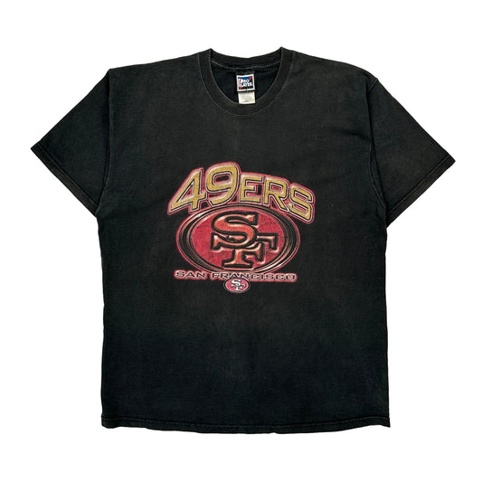 San Francisco 49Ers Pro Player Nfl T-Shirt - XL Black Cotton