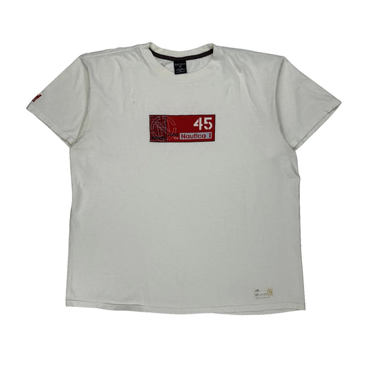 Nautica T-Shirt - XL White Cotton