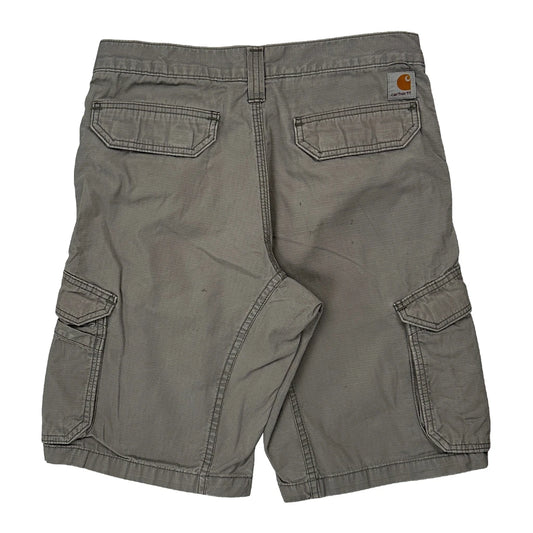 Carhartt Cargo Shorts - 28W 11L Grey Cotton