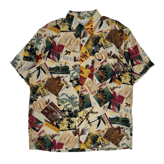Knightsbridge Hawaiian Shirt - XL Multicoloured Viscose
