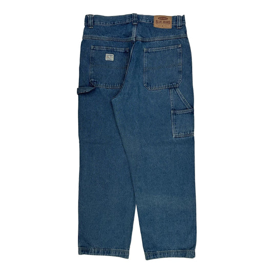 Old Navy Carpenter Jeans - 32W 30L Blue Cotton