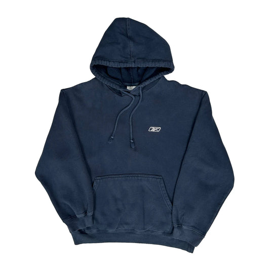 Reebok Hoodie - Medium Navy Polyester