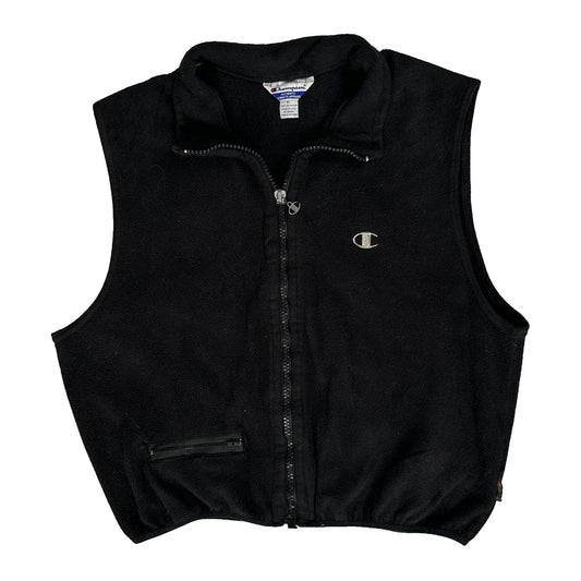 Champion Fleece Gilet - XL Black Polyester