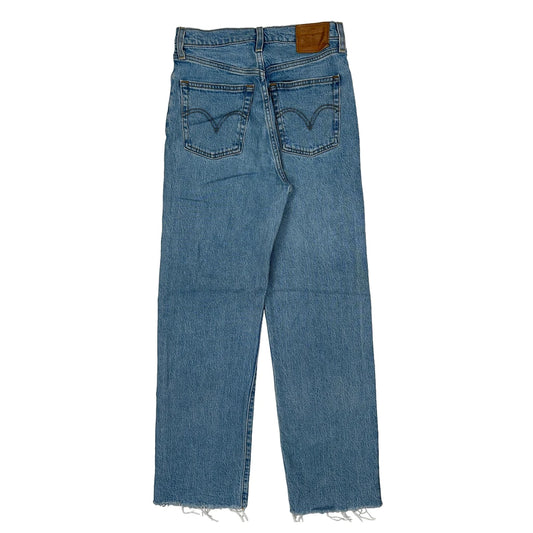 501 Levis Jeans - 26W UK 6 Blue Denim