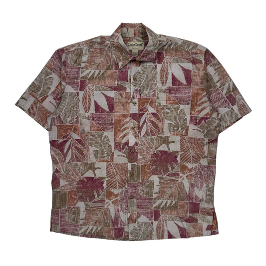 Vintage Cooke Street Hawaiian Shirt - Medium Multicoloured Cotton